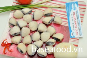 Nghêu trắng - Baseafood - Công Ty CP Chế Biến XNK Thủy Sản Tỉnh Bà Rịa Vũng Tàu